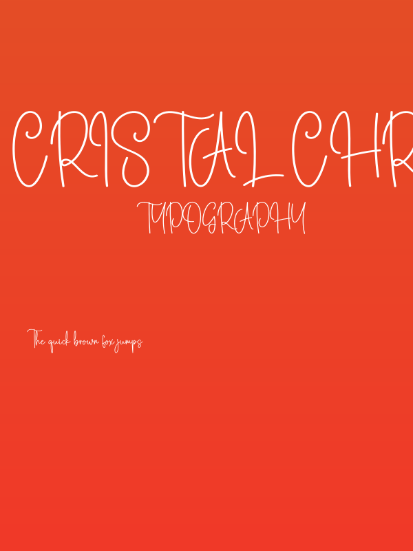 Cristal Christmas Poster