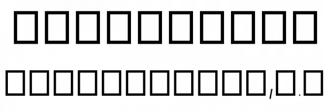 Cristal Font OTHER CHARS