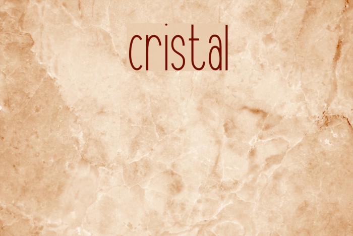 Cristal Example 1