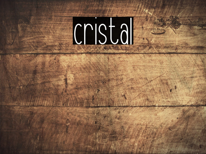 Cristal Example 1