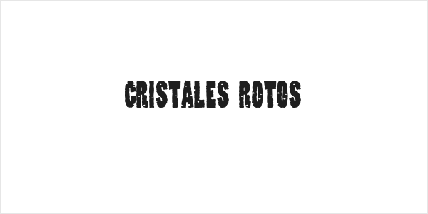Cristales Rotos Logo