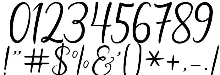 CristalisticScript Font OTHER CHARS