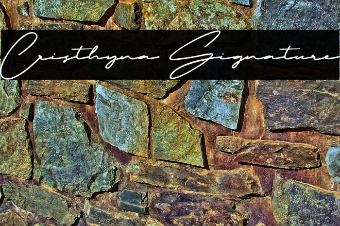 Cristhyna Signature Example 1