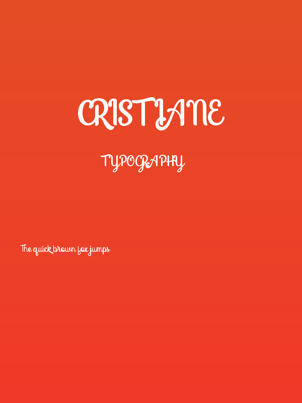 Cristiane Poster