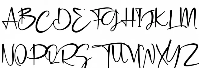 Cristiano - Personal Use 字体 大写