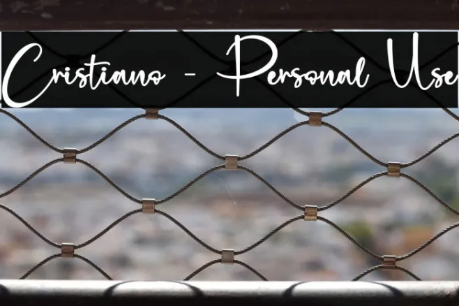 Cristiano - Personal Use Example 3