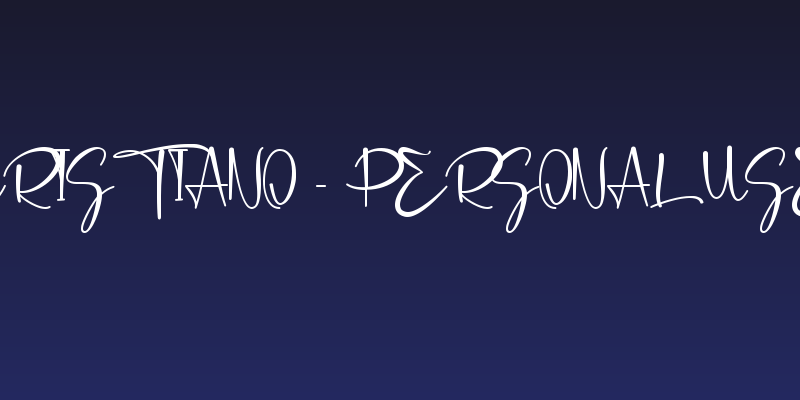Cristiano - Personal Use Social Header
