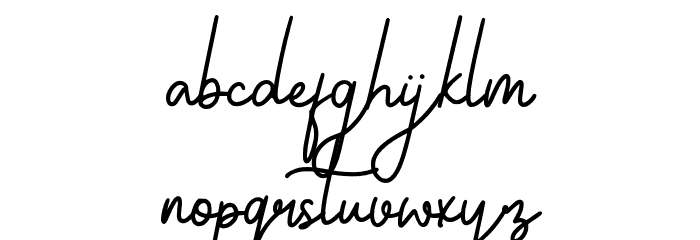 Cristine Font LOWERCASE