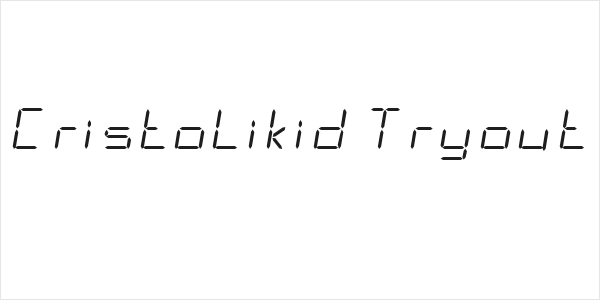 CristoLikid Tryout Logo
