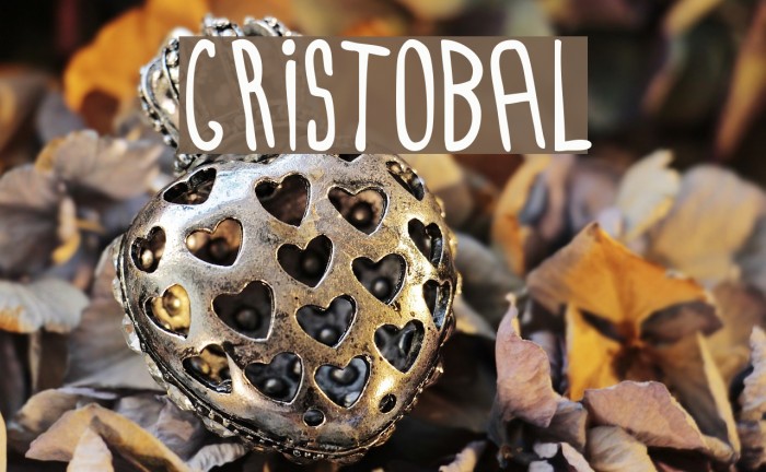 Cristobal Font examples