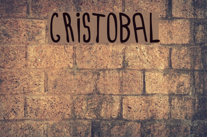 Cristobal Font examples