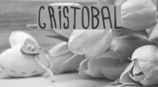 Cristobal Font examples