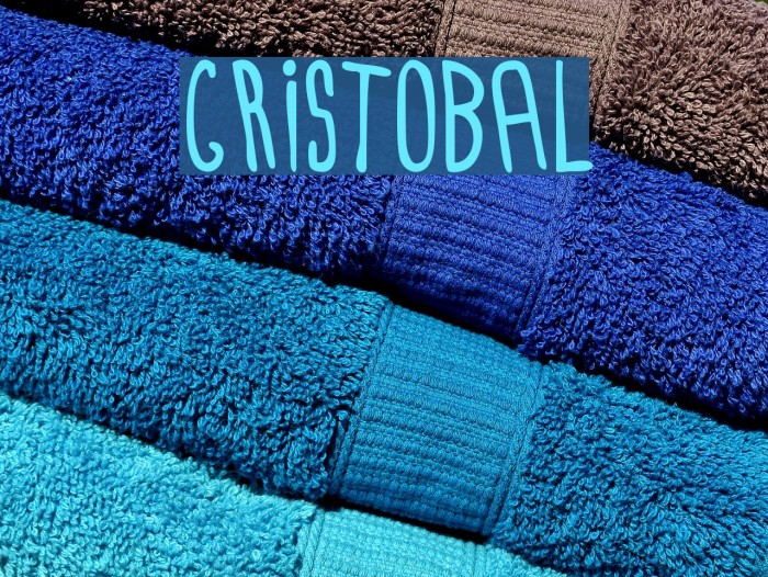 Cristobal Font examples