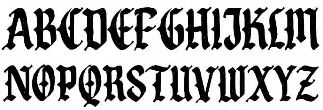 Cristone Regular Шрифта ВЕРХНИЙ