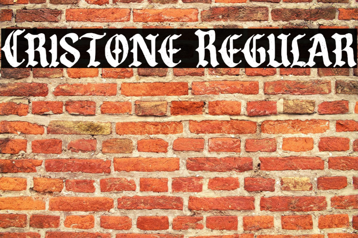 Cristone Regular Example 1