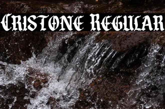 Cristone Regular Example 3