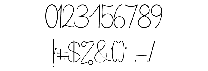 Cristophia Font OTHER CHARS