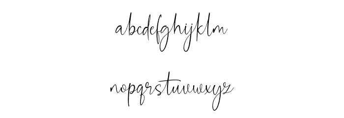 Cristophia Font LOWERCASE