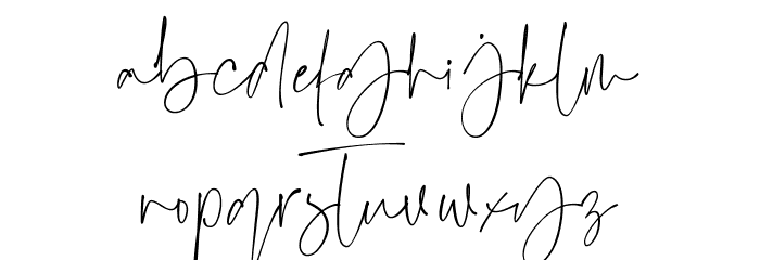 Cristy Schriftart Kleinbuchstaben