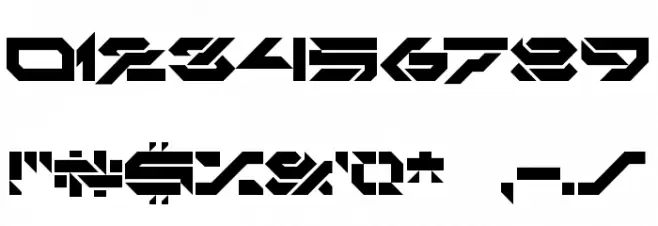 Critical Mass LDR Regular Font OTHER CHARS