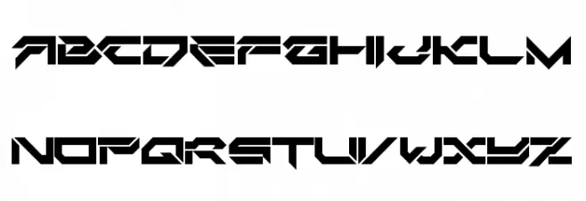 Critical Mass LDR Regular 字体 大写