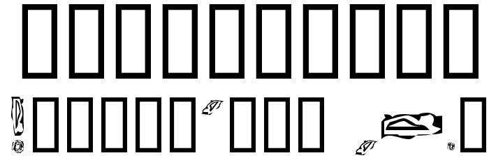 Critical Mass Font OTHER CHARS