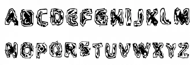 Critical Mass Font Litere mici