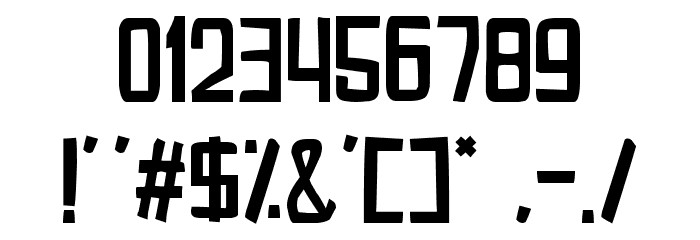 Critical Role Play Font OTHER CHARS