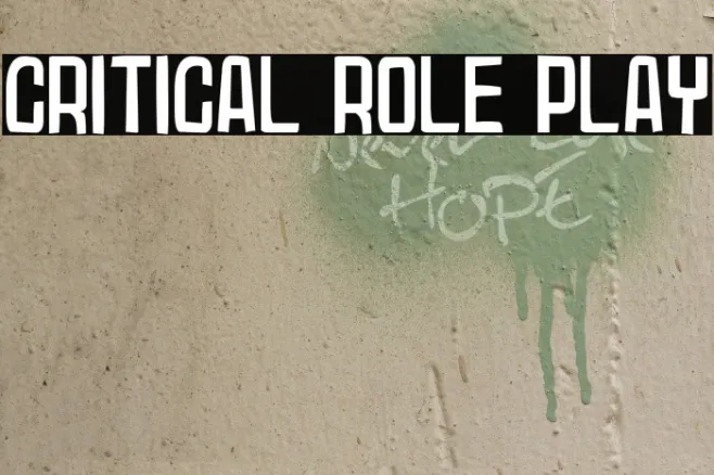 Critical Role Play Example 3