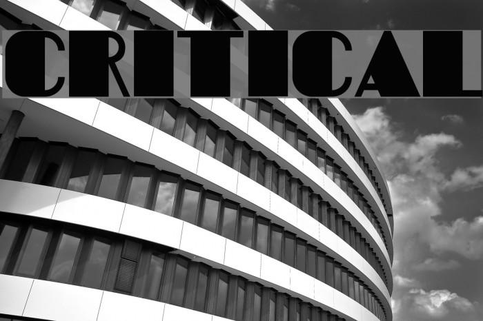 Critical Font examples