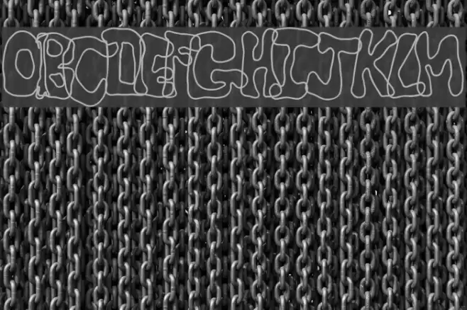 CritterIsRad Font examples