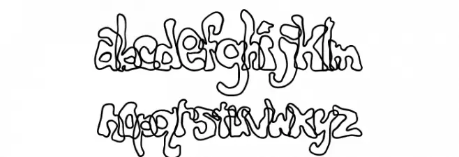 CritterIsRad Font LOWERCASE