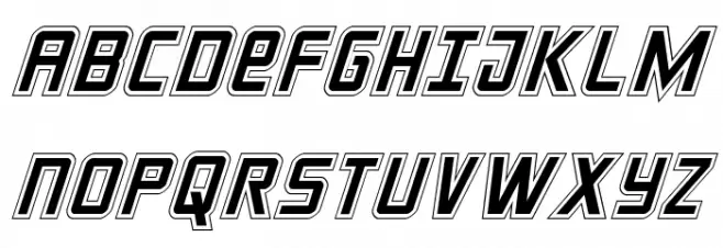 Crixus Academy Italic خط أحرف كبيرة
