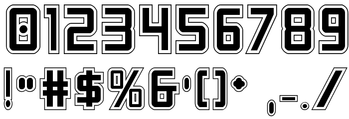 Crixus Academy Font OTHER CHARS