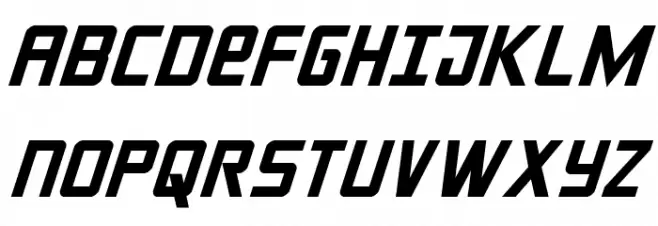 Crixus Bold Italic Fuentes MAYÚSCULAS