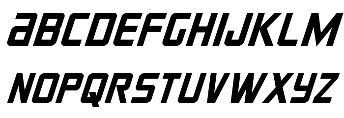 Crixus Bold Italic Font LOWERCASE