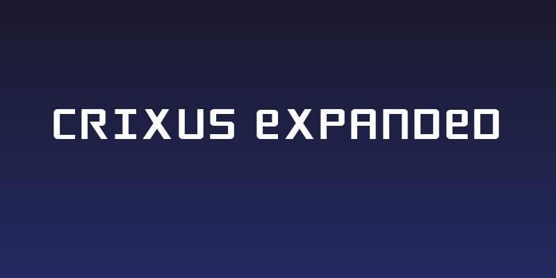 Crixus Expanded Social Header