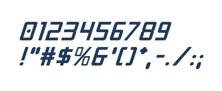 Crixus Italic Other Characters