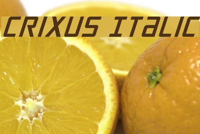 Crixus Italic Example 2