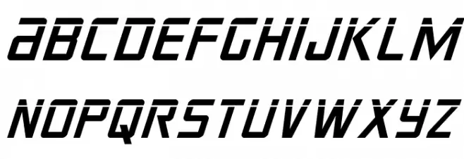 Crixus Laser Italic フォント 小文字