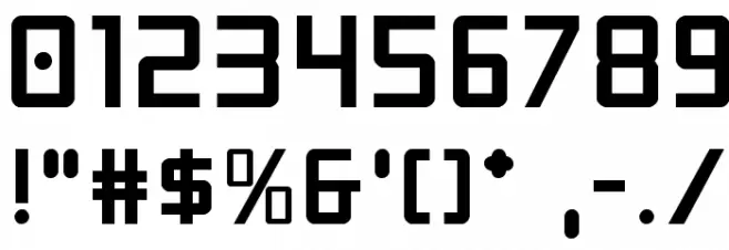 Crixus Font OTHER CHARS