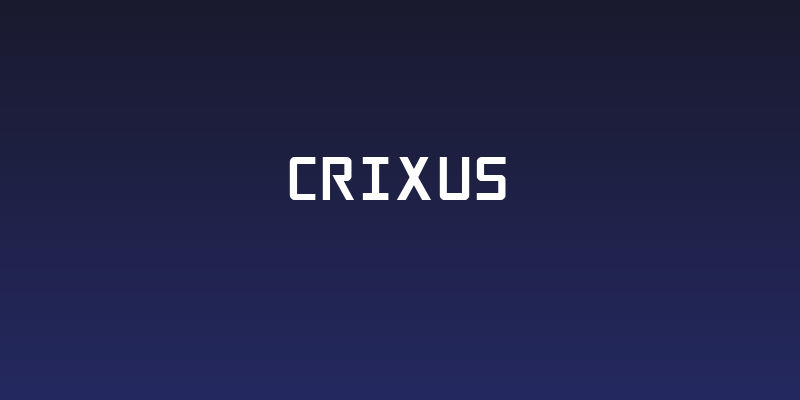 Crixus Social Header