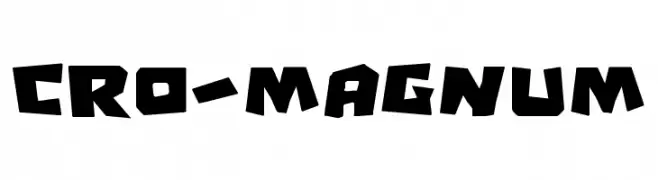 Cro-Magnum  Free Fonts Download