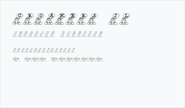 Croakers JL Business Card