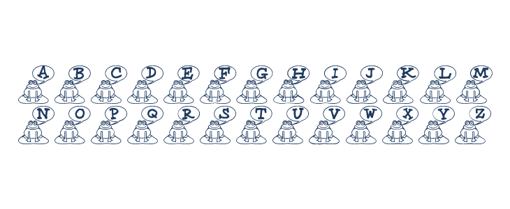 Croakers JL Lowercase