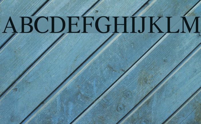 Croat Font examples
