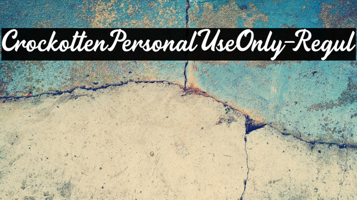 CrockottenPersonalUseOnly-Regul Example 1