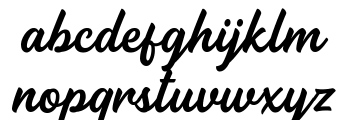CrockottenPersonalUseOnly-Regul Font LOWERCASE