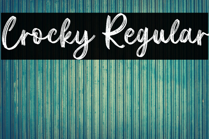 Crocky Regular Example 3