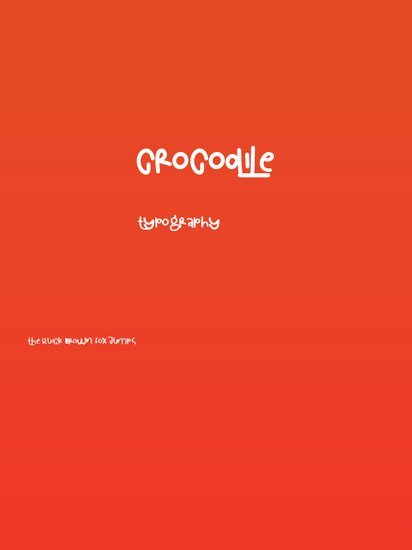 Crocodile Poster